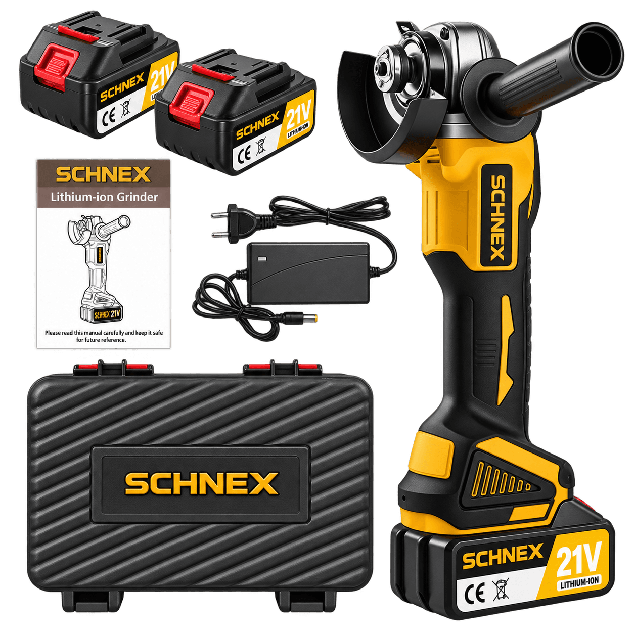 SCHNEX 1050W Angle Grinder